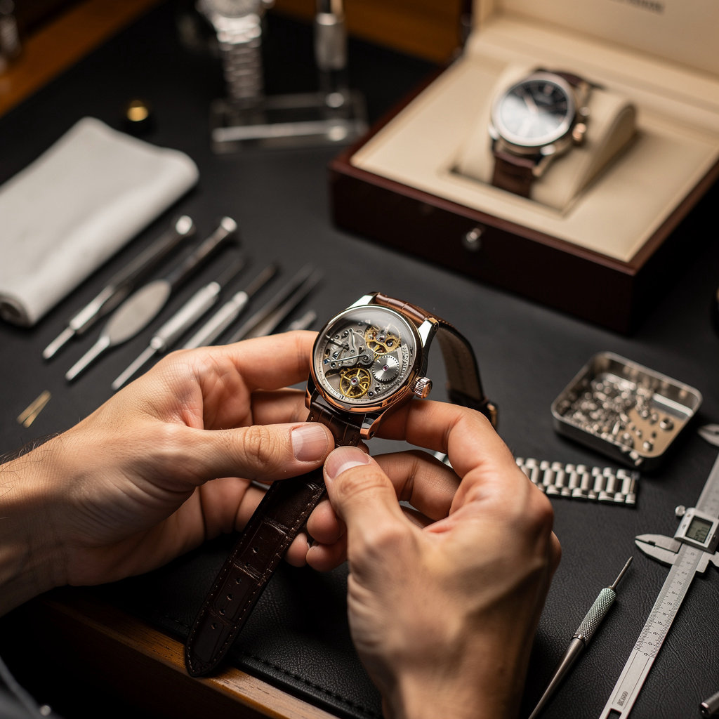Luxury professional watch repair and custom jewelry design services in Brownsville